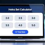 heinz 57 bet calculator